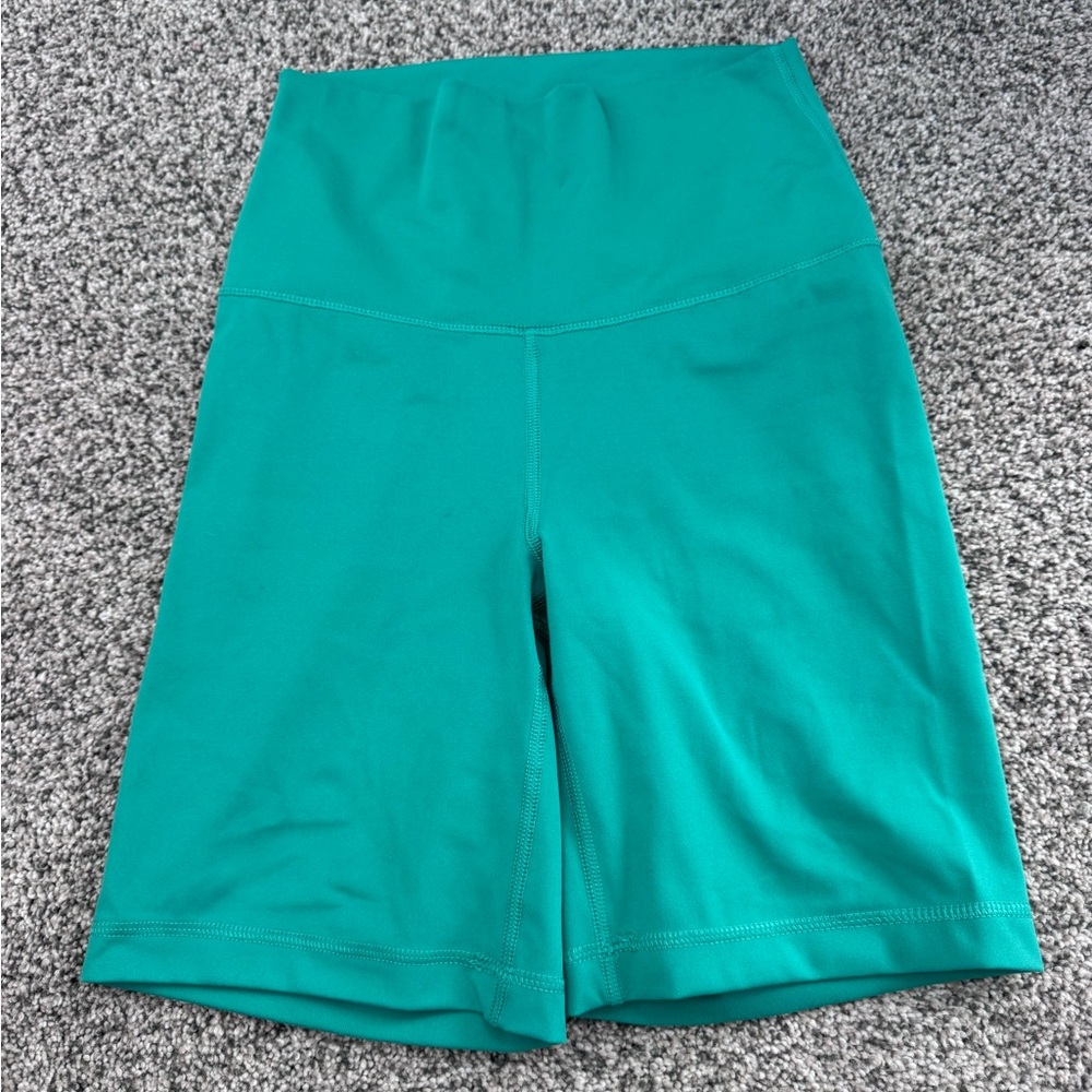 Yogalicious Women's Teal Bike Shorts
